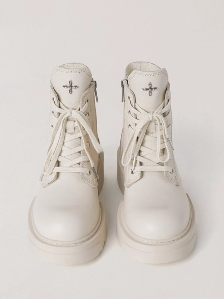 Nomad Leather Biker Boots