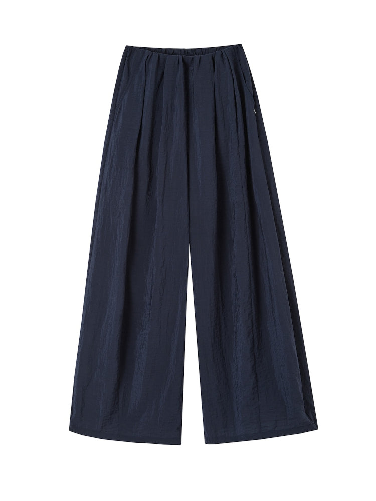 Draped Lazy Asymmetric Shoulder Convertible Top Set - CHINASQUAD