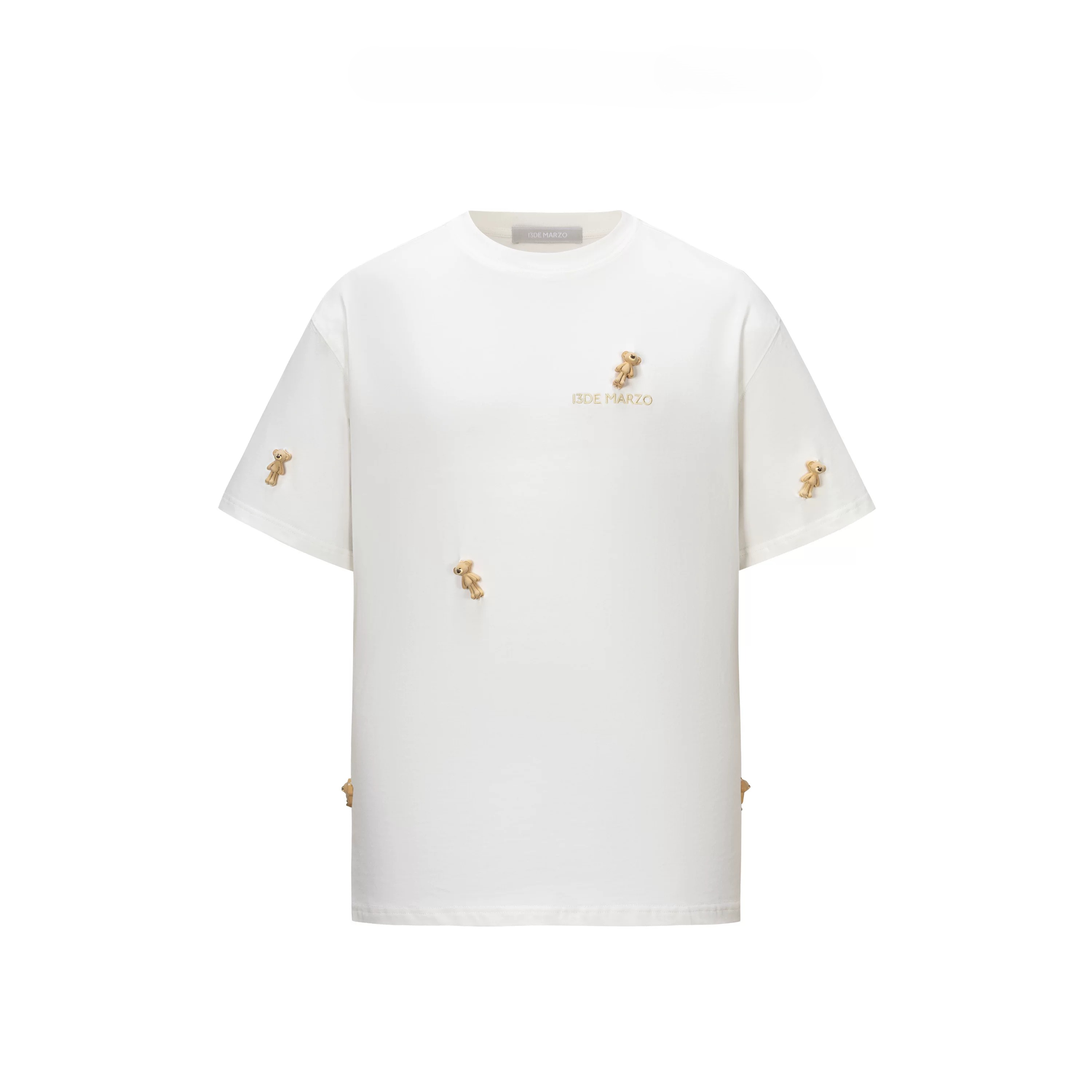 Mini Flocked Bear Oversized T-shirt