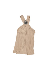 High-Elastic V-Neck Knotted Acetate Camisole - CHINASQUAD