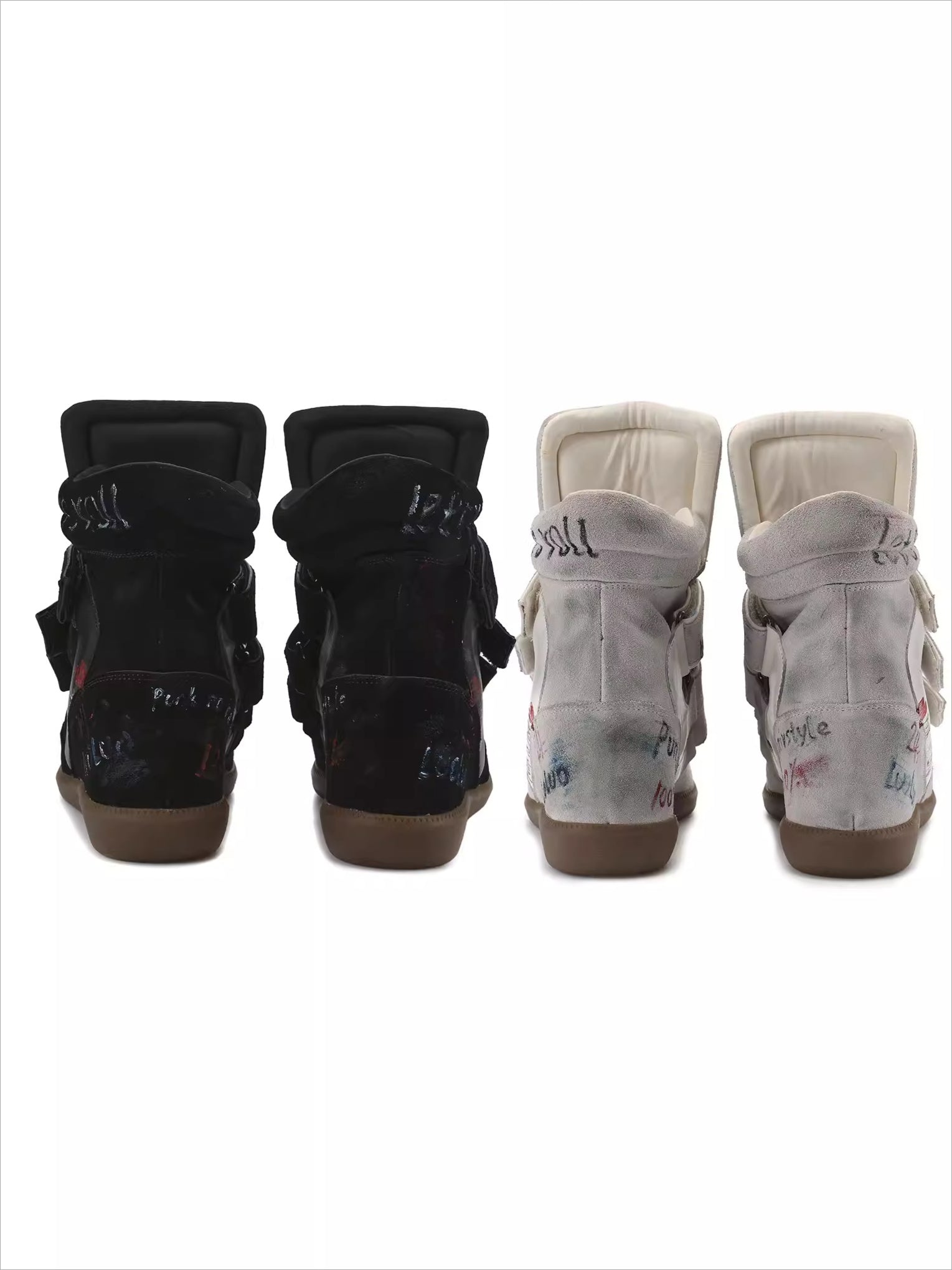 High-Heel Sport Sneakers