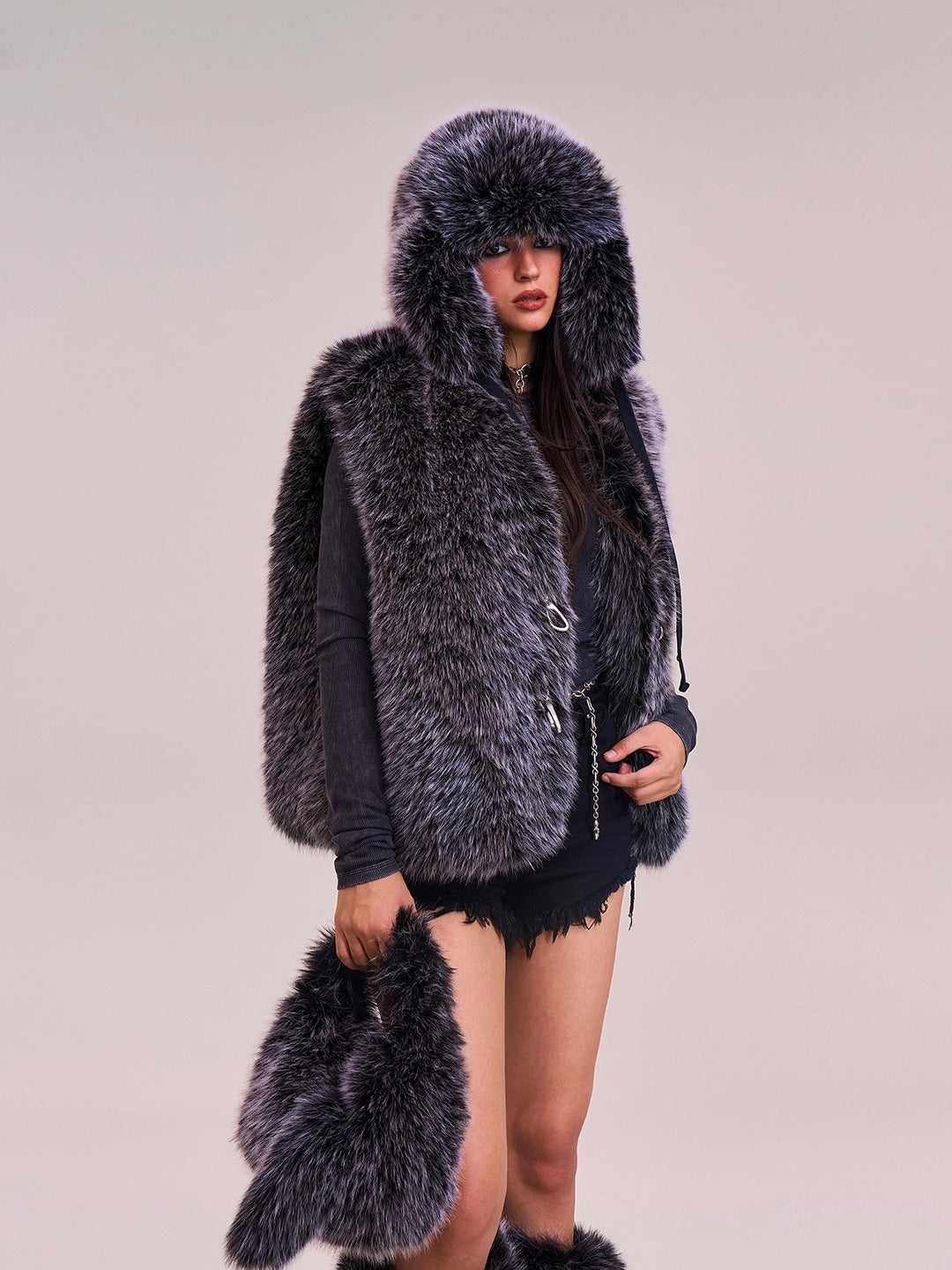 Cross Relic Hunter Faux Fur Hat