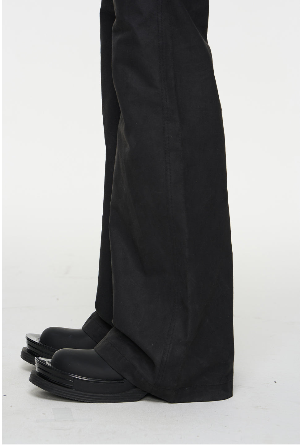 Black 2-in-1 Wide-Leg Pants - CHINASQUAD