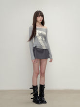 Lace-Panel Tencel T-shirt - CHINASQUAD