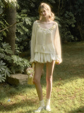 Cool Ice Silk Flower Hollow Cardigan - CHINASQUAD