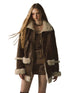 Brown Reversible Suede Jacket - CHINASQUAD