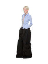 Faux Two-Piece Buttoned Slim Fit Shirt & Skirt Set - CHINASQUAD
