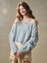 Loose French Style Short Sweater - CHINASQUAD