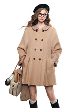 High-Wool Content Brown Coat - CHINASQUAD