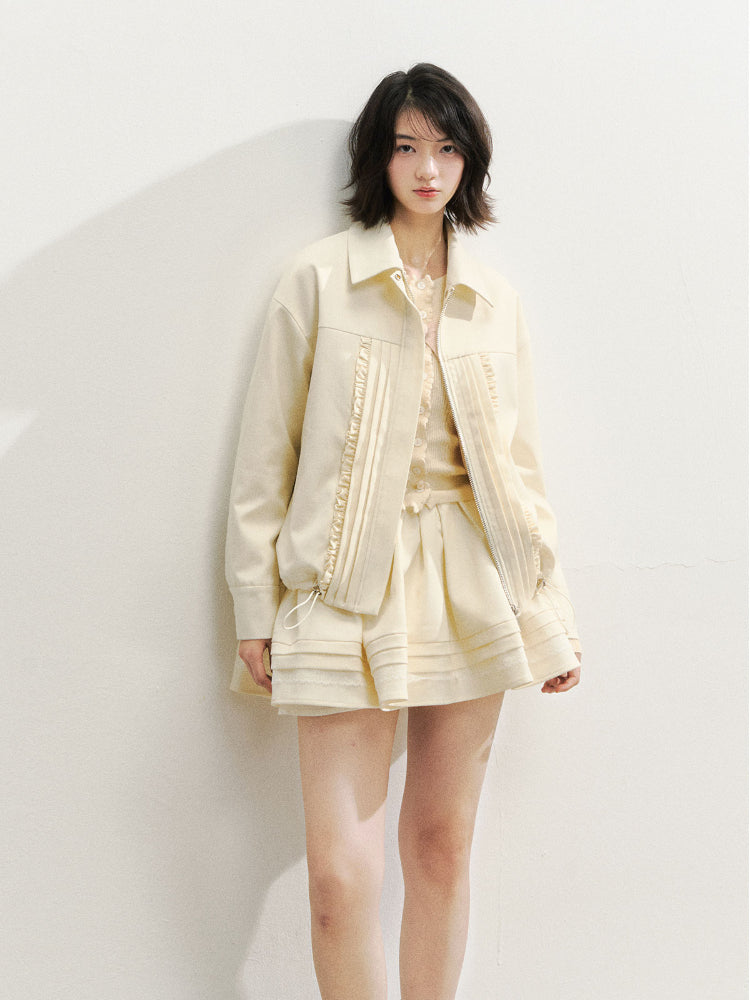 Versatile Pleated Puff Skirt - CHINASQUAD