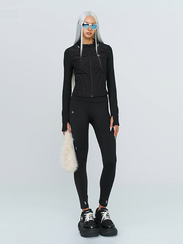 Extreme Sport Fleece Compression Leggings - CHINASQUAD