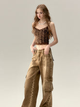 Velvet Lace Camisole - CHINASQUAD