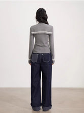 Knit Cape Two-Piece Blouse - CHINASQUAD