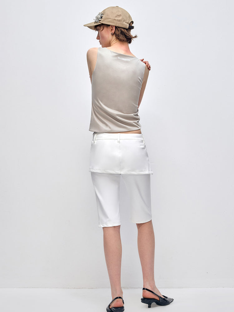 Gray Digital Print Vest - CHINASQUAD