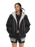 Black Loose Thickened Down Jacket - CHINASQUAD