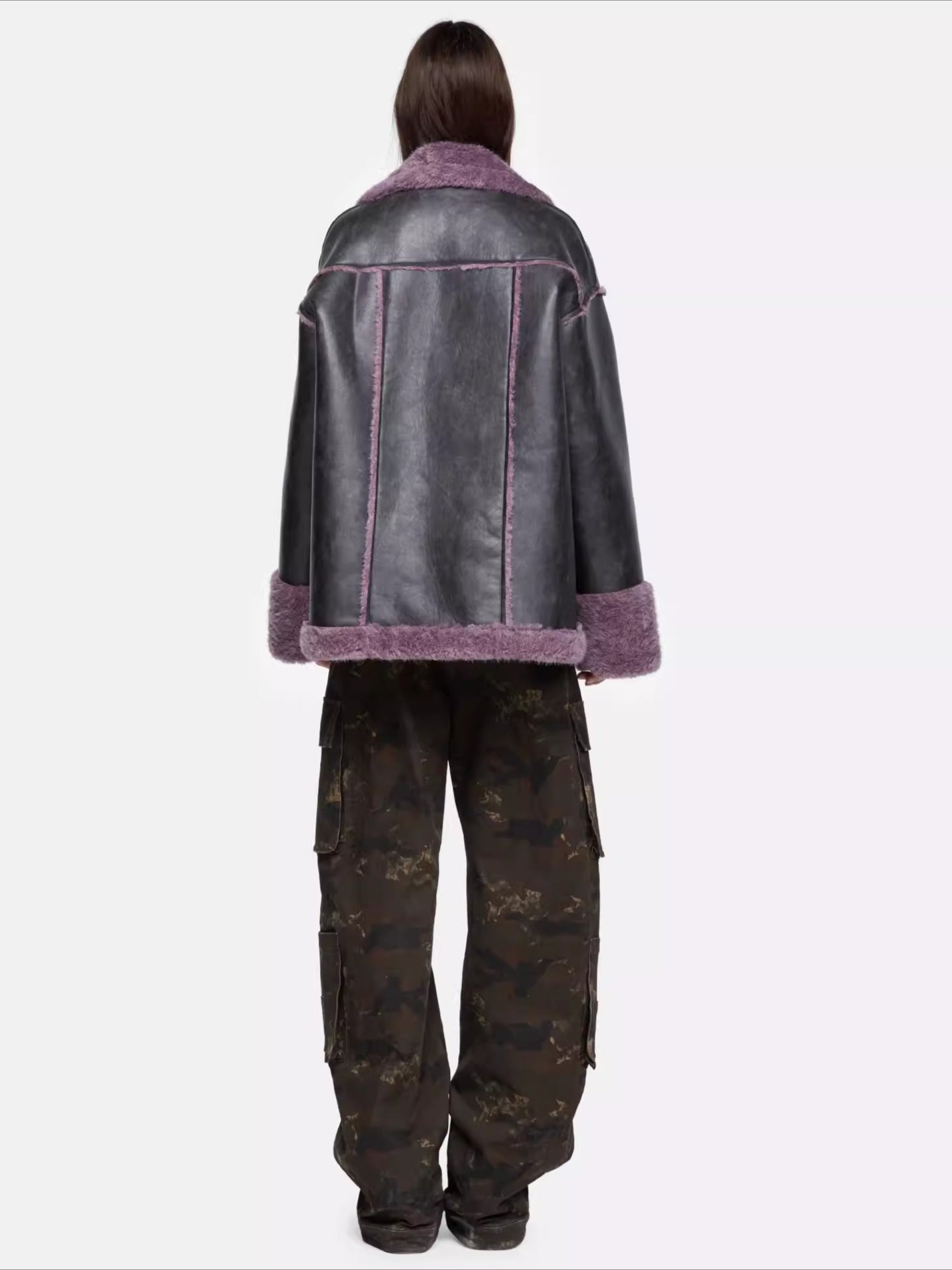 Faux Shearling Bonded Jacket