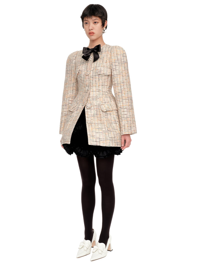 Wool Blend Belted Jacket - CHINASQUAD