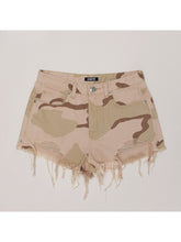 Compass Wild Denim Shorts Army Green Camouflage - CHINASQUAD