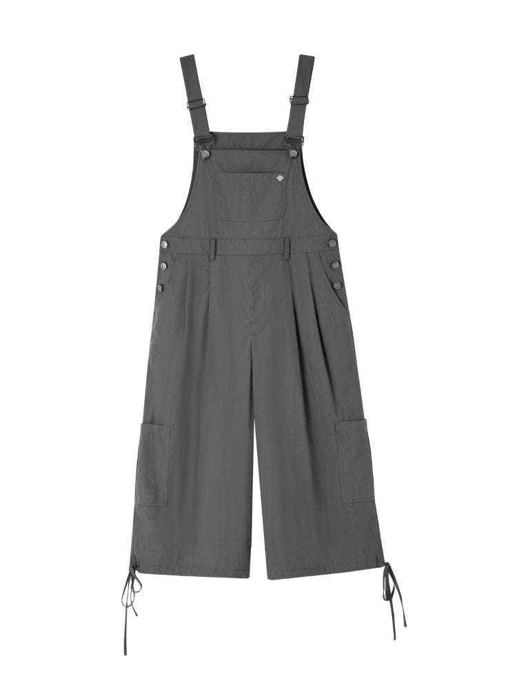 Loose Layering Wide-leg Straight Pants - CHINASQUAD