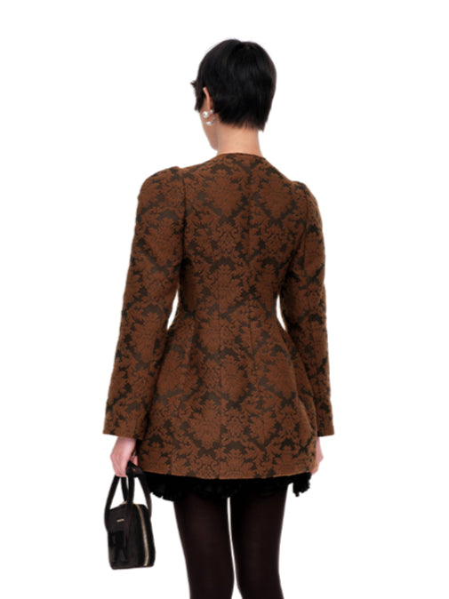 Wool Blend Belted Jacket - CHINASQUAD