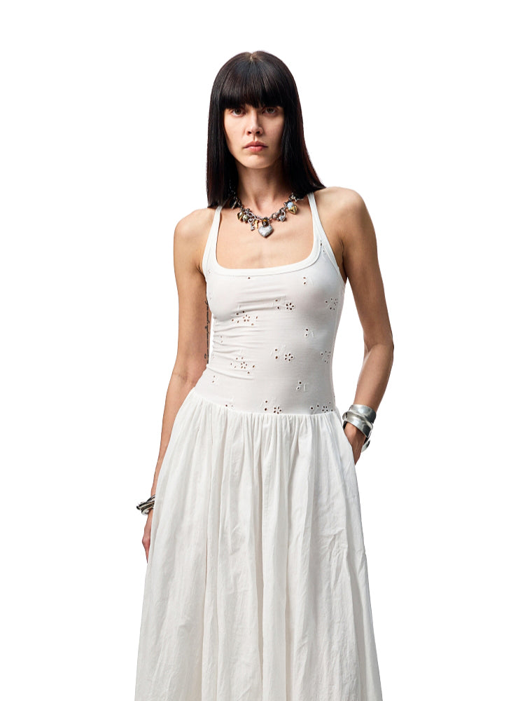 Knit Jacquard Knot Dress - CHINASQUAD