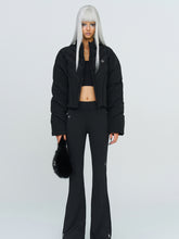 Black & Gray Hurricane Down Jacket - CHINASQUAD