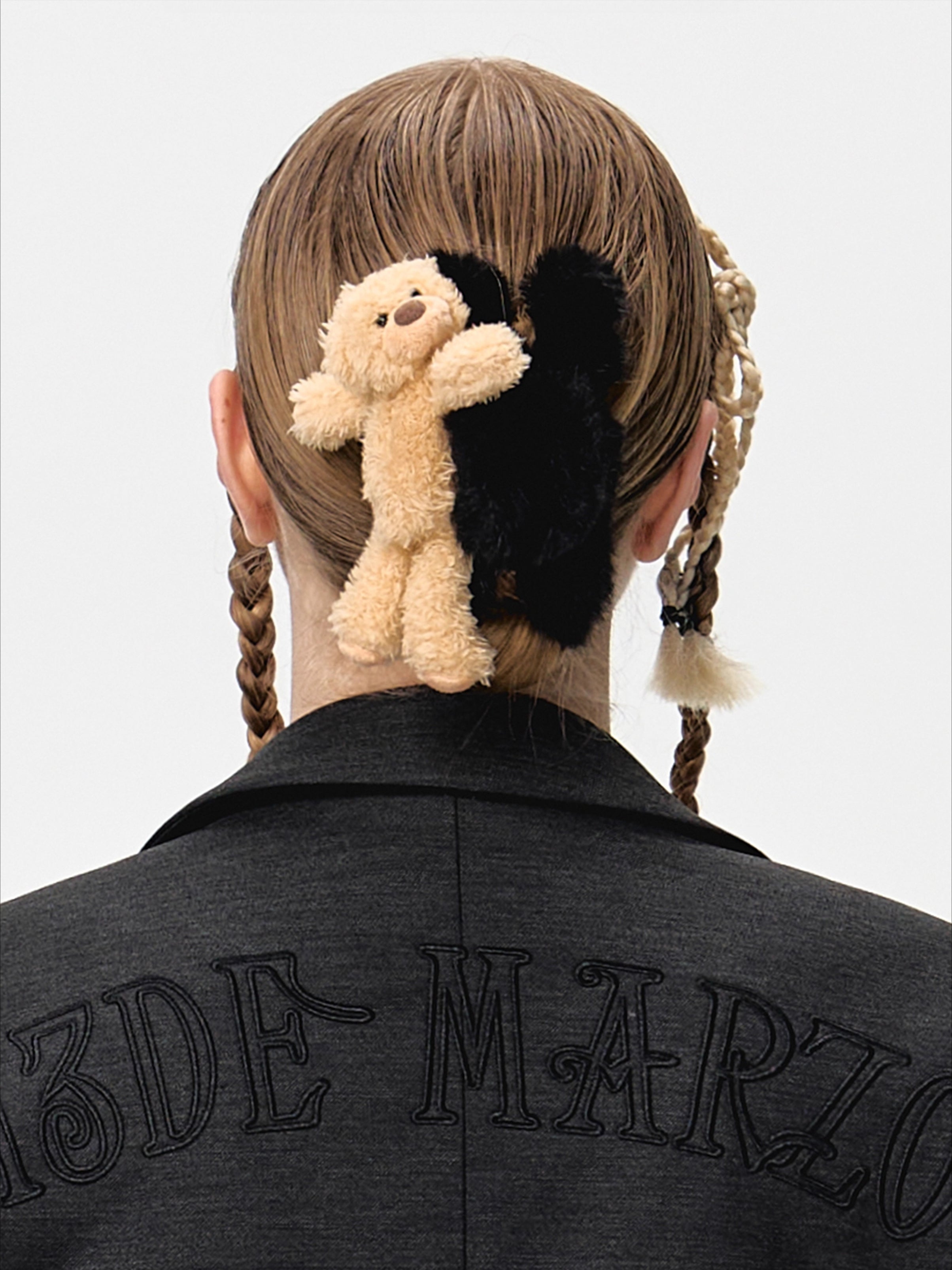 Plush Doll-Inspired Shark Hair Clip