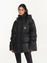 White Duck Down Hooded Jacket - CHINASQUAD