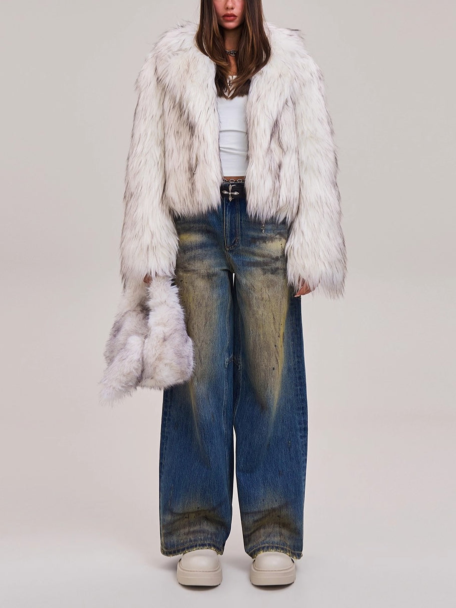 Desert Relic Straight-Leg Distressed Jeans