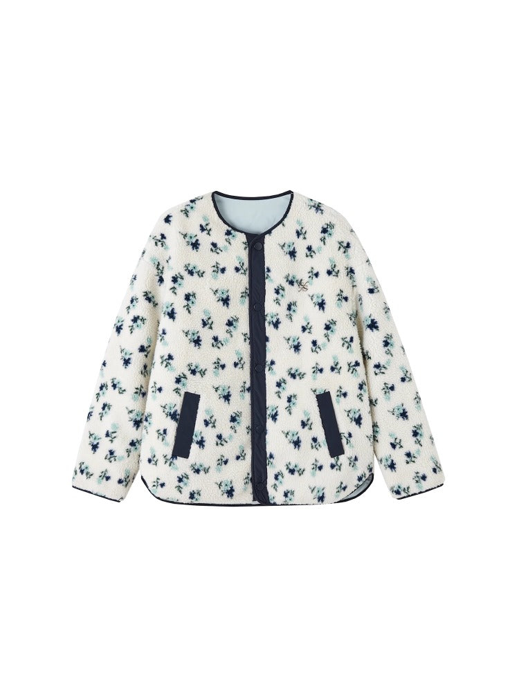 Double-Sided Quilted Colorblock Down Jacket - CHINASQUAD