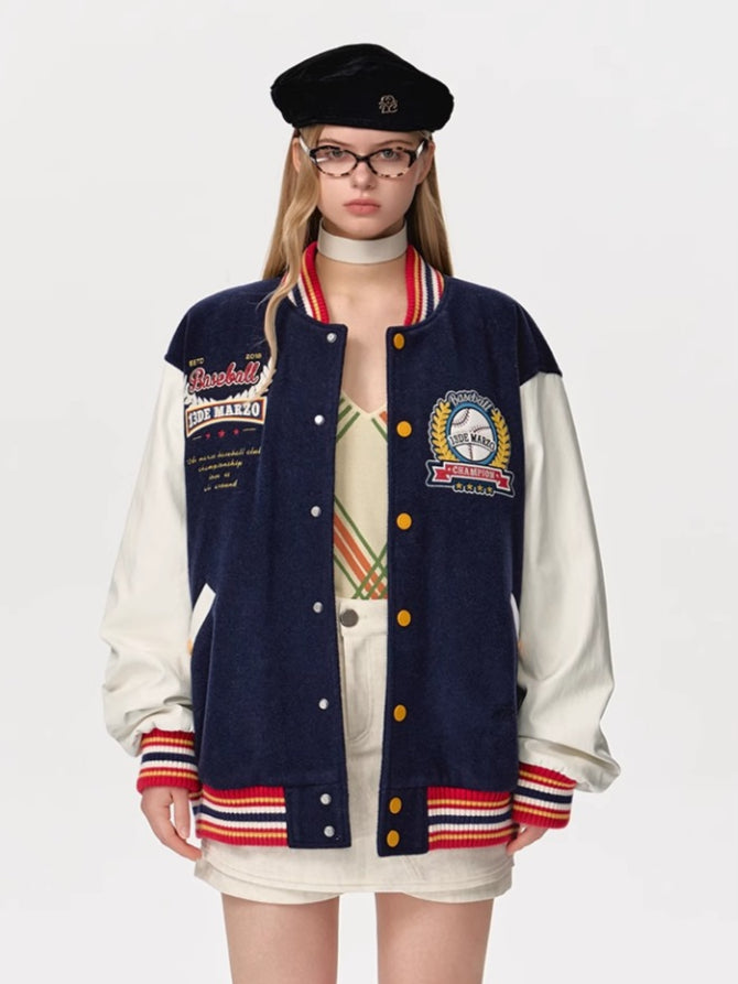 Bear Baseball League Jacket - CHINASQUAD