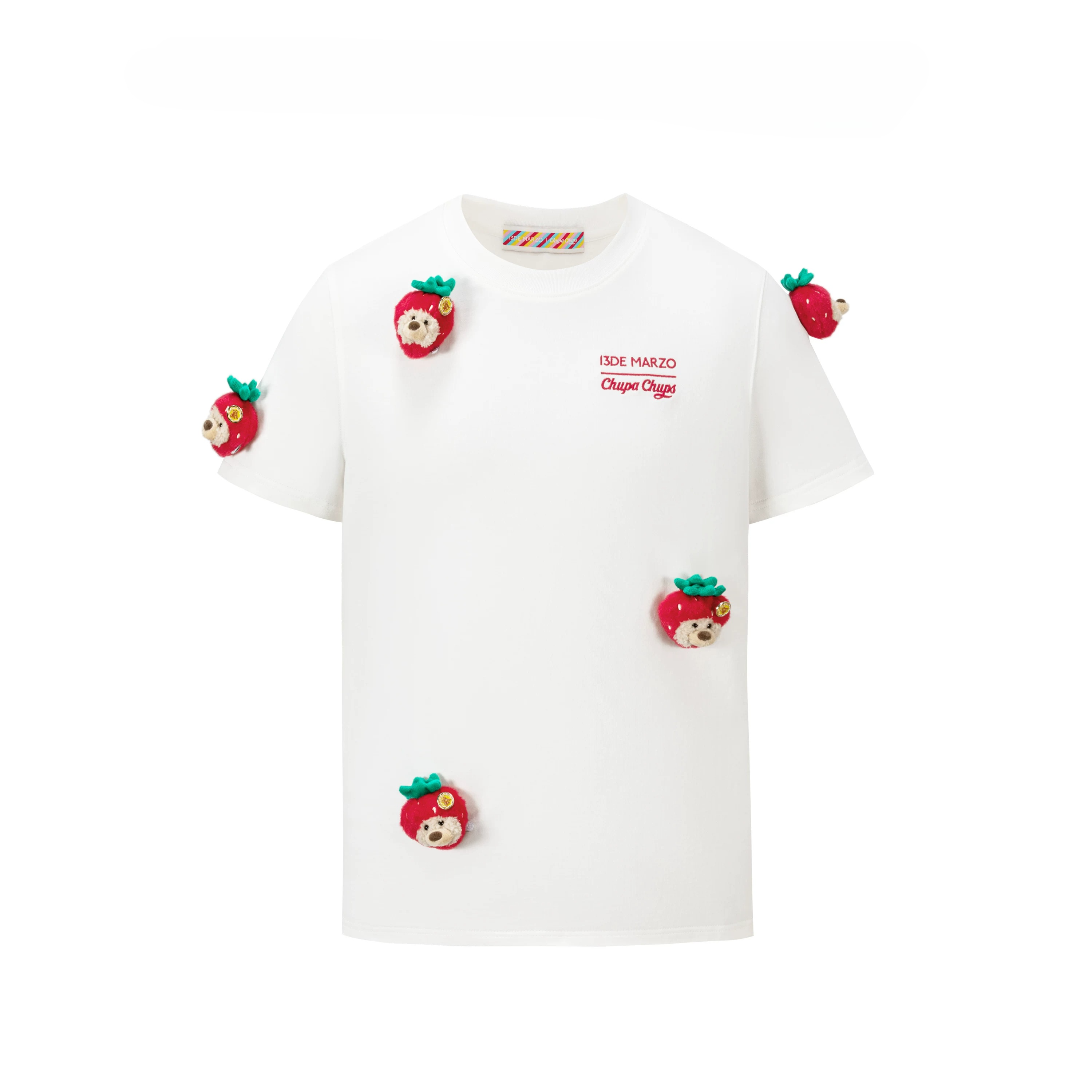 Crystal Bear Embellished T-shirt