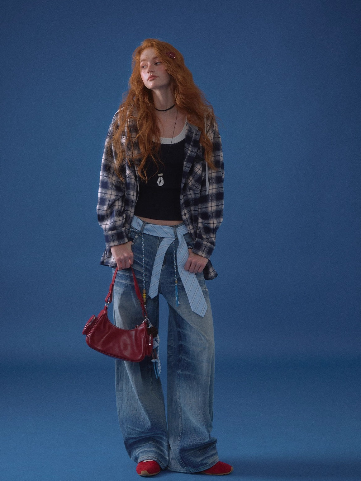 Wave-Edge Layered Knit Camisole - CHINASQUAD