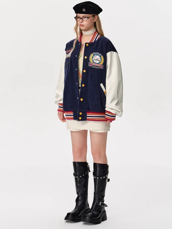 Bear Baseball League Jacket - CHINASQUAD