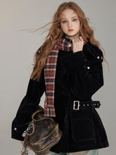 Detachable Plaid Multi-Use Woolen Scarf - CHINASQUAD