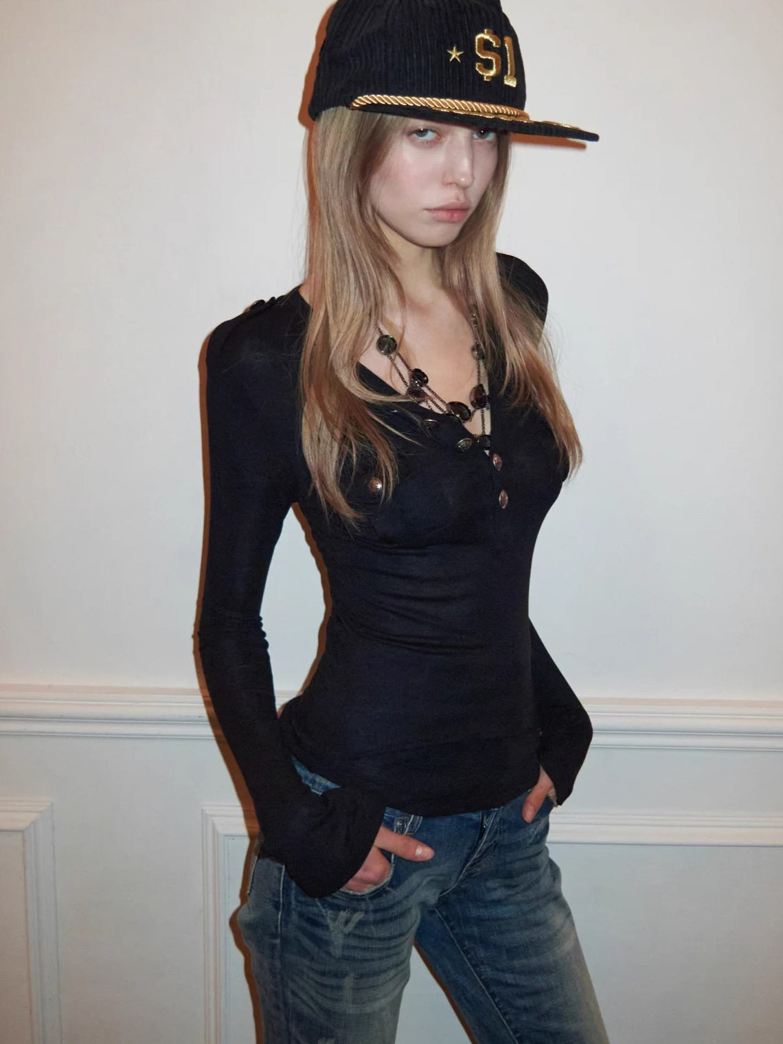 Drawstring Knit Bodycon Midi Dress