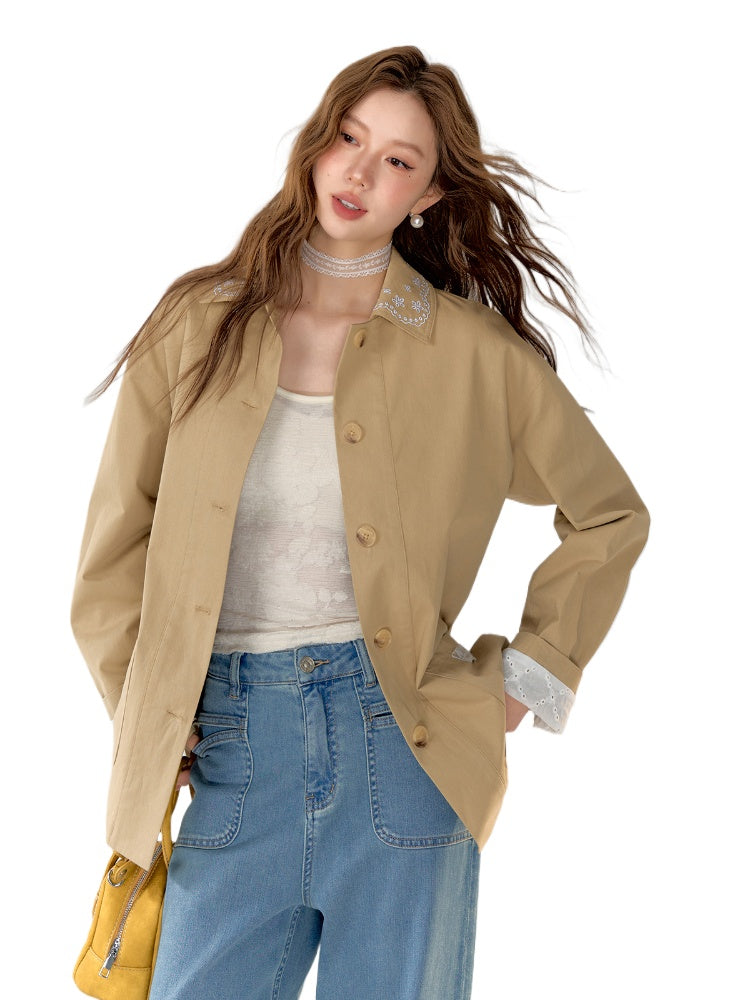 Lace Patchwork Jacket - CHINASQUAD