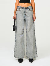 Compass Classic Wide-Leg Jeans - CHINASQUAD