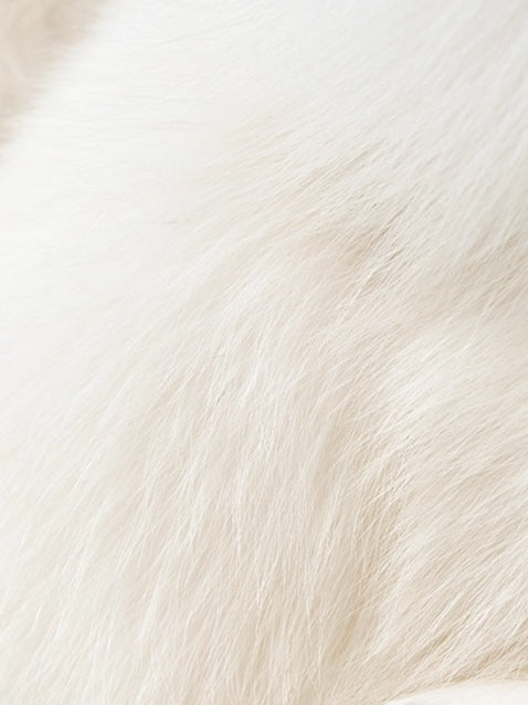 Polar Shearling Fox Fur Jacket