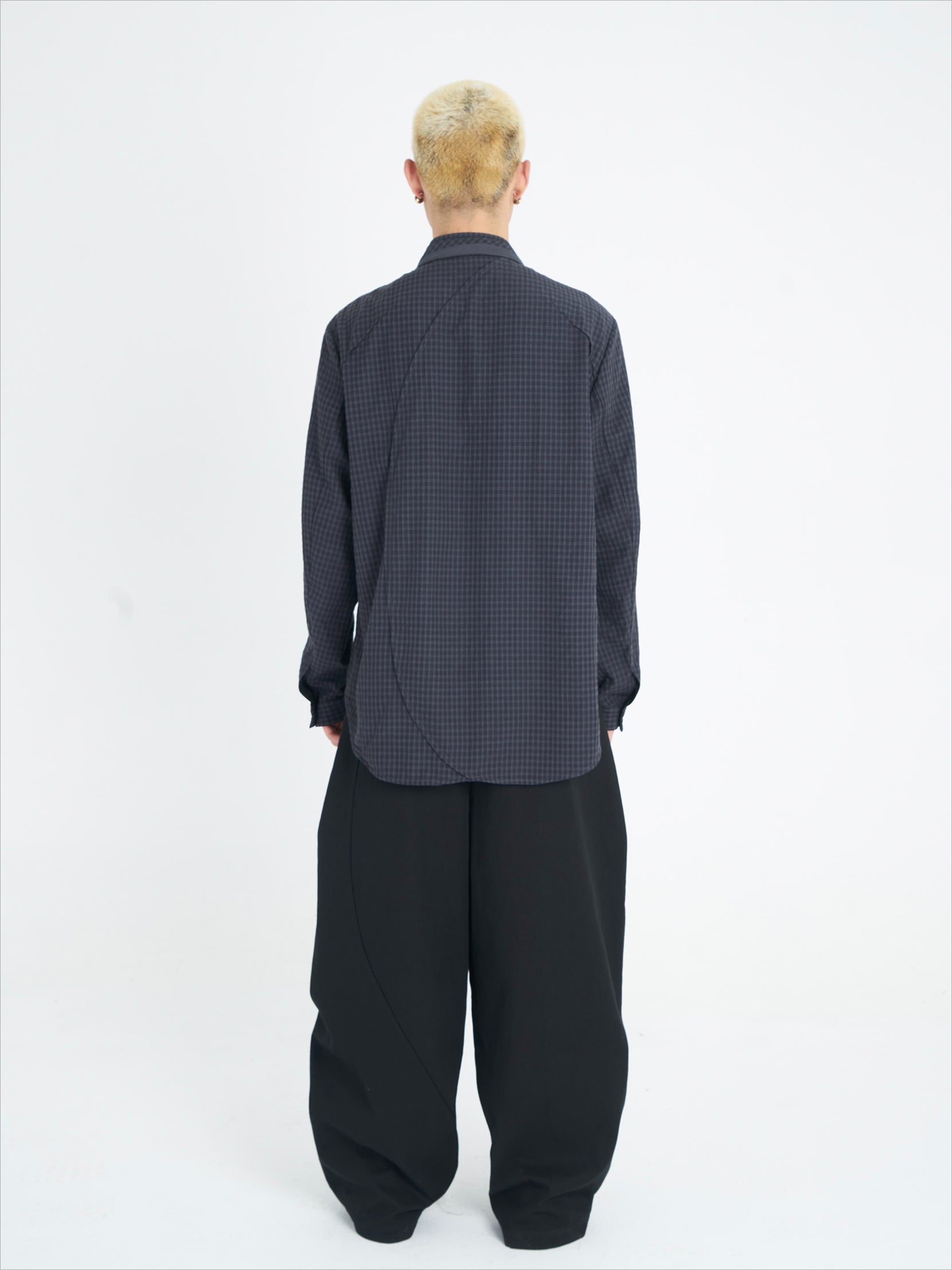 Black & Lime White Cocoon-Shaped Pants - CHINASQUAD