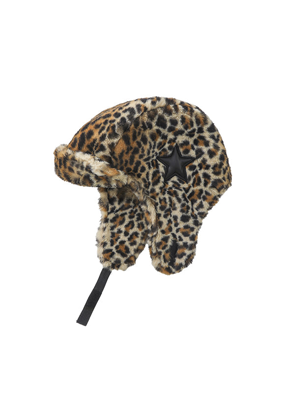 Eco-Friendly Rabbit Fur Earflap Aviator Hat - CHINASQUAD