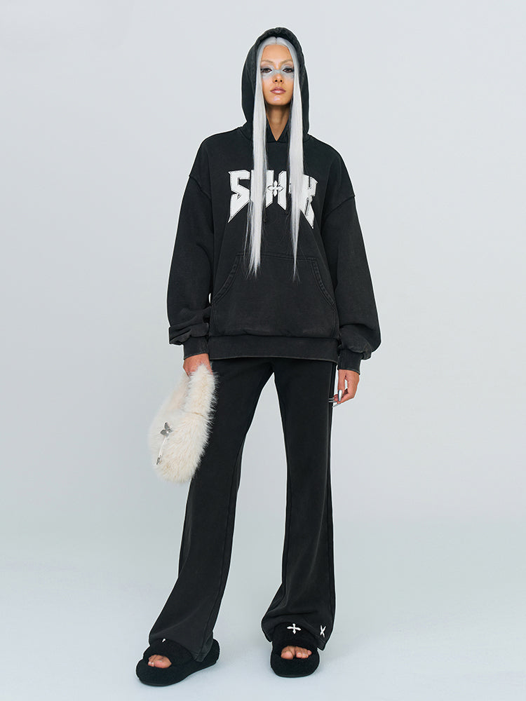 Metal Rock Oversized Hoodie - CHINASQUAD