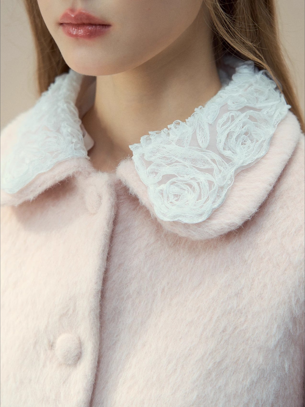 Rose Cape Wool-Blend Coat - CHINASQUAD