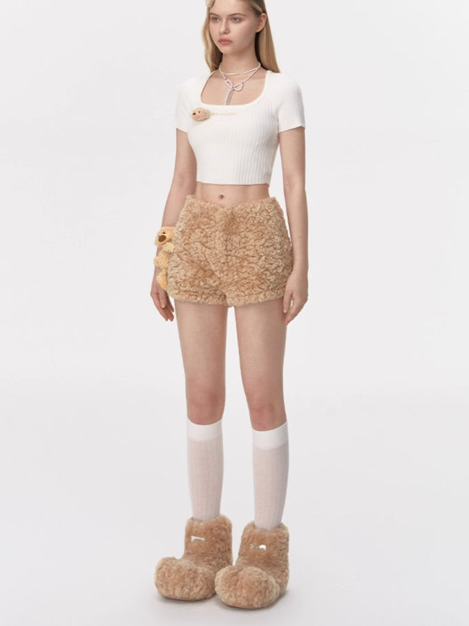 Cute Flat Warm Winter Snow Boots