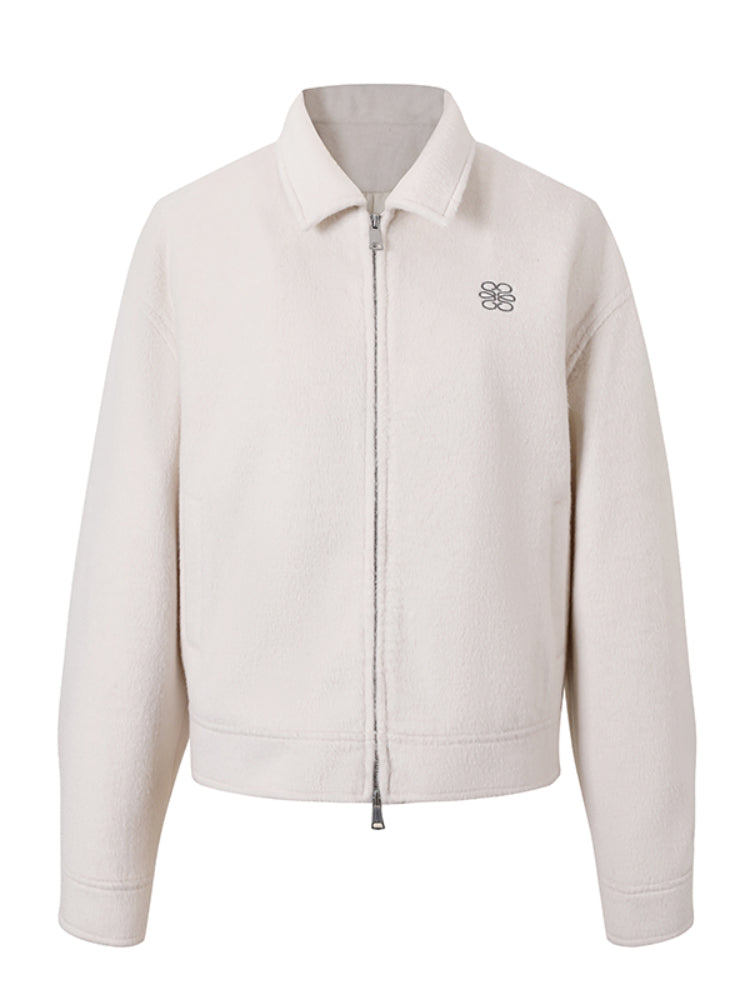 Two-Tone Lapel Woolen Jacket - CHINASQUAD