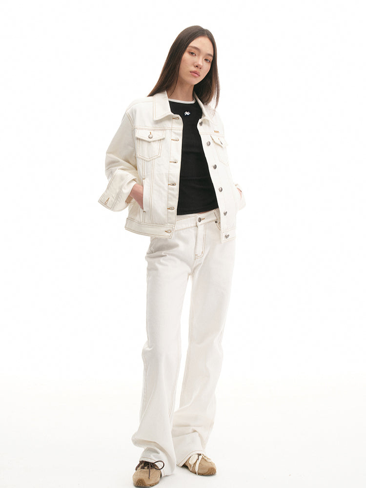 Retro Denim Jacket Set - CHINASQUAD