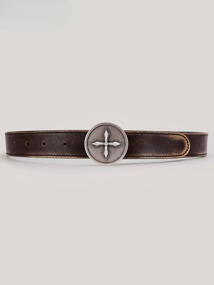 Compass Handcraft Leather Belt - CHINASQUAD