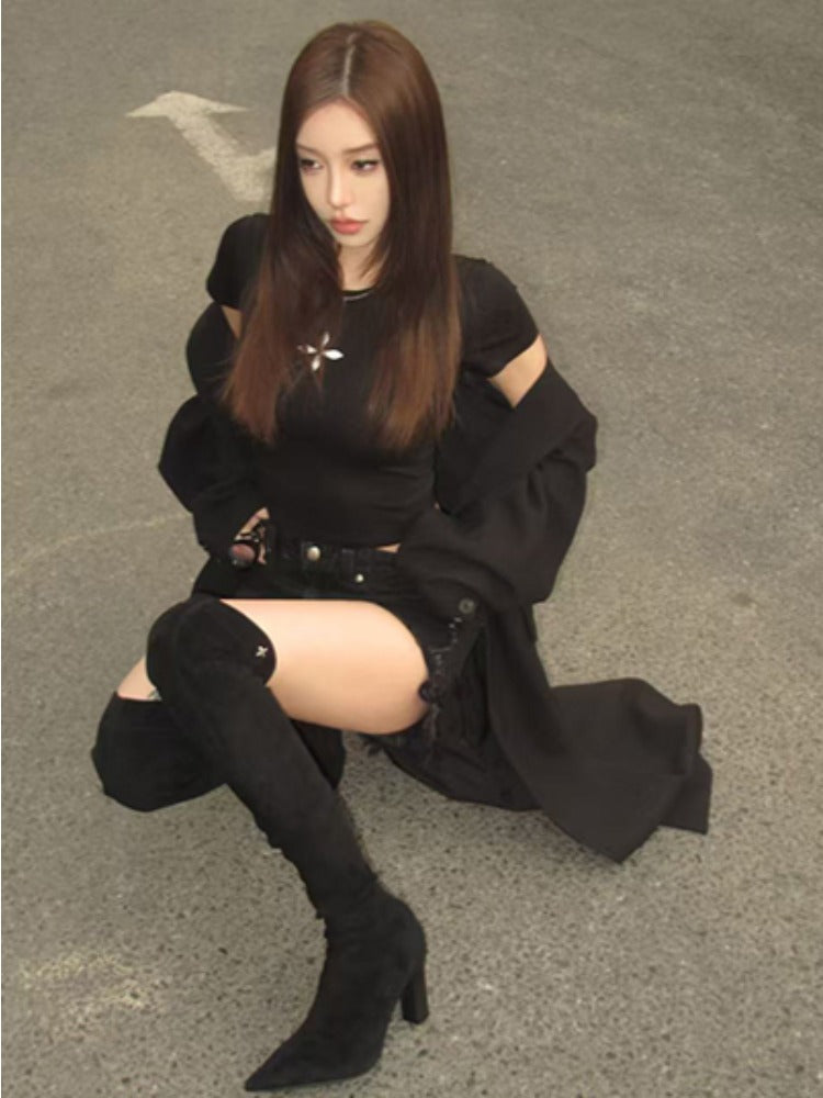 Over-the-Knee High Boots - CHINASQUAD