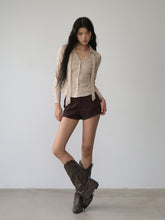 Rivet Cuffed Cargo Shorts - CHINASQUAD