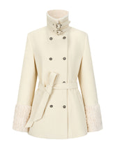 Patchwork Belted Waist Coat - CHINASQUAD